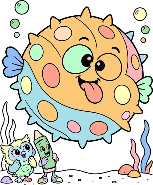 A colored family challenge page